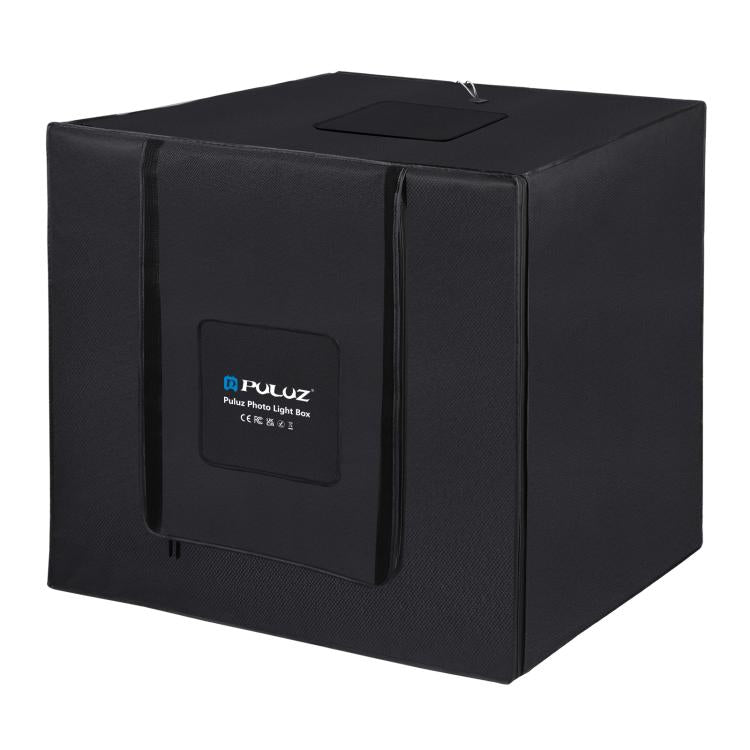 PULUZ 80cm Folding Portable 72W White Light Photo Lighting Studio Shooting Tent Box Kit with 3 Colors Black / White / Orange Backdrops(US Plug) by PULUZ