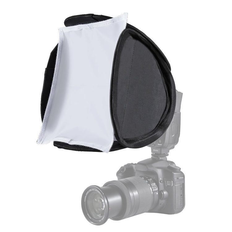 PULUZ Foldable Soft Flash Light Diffuser Softbox Cover, Size: 23cm x 23cm by PULUZ