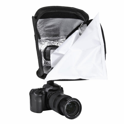 PULUZ Foldable Soft Flash Light Diffuser Softbox Cover, Size: 23cm x 23cm by PULUZ