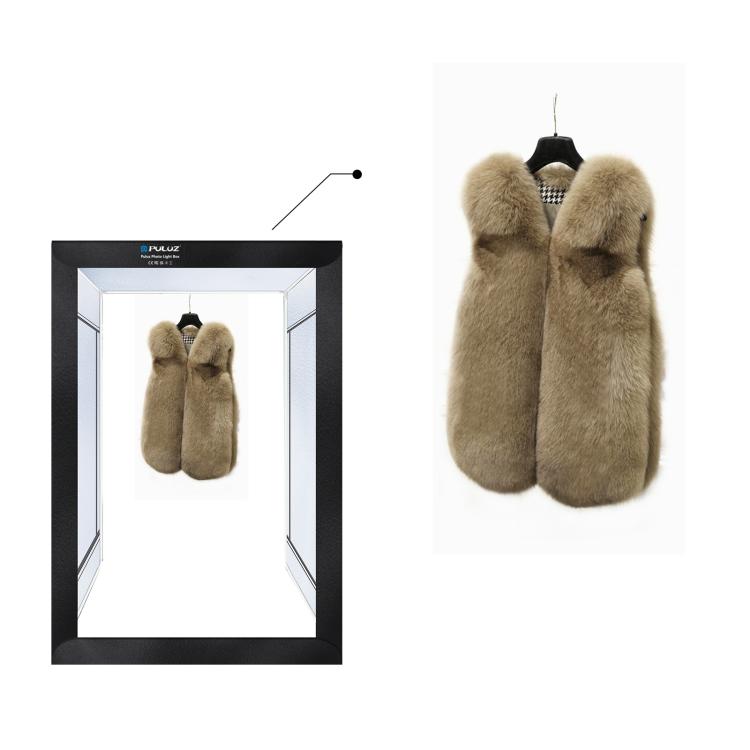 PULUZ 2m 240W 5500K Photo Light Studio Box Kit for Clothes / Adult Model Portrait(AU Plug) by PULUZ