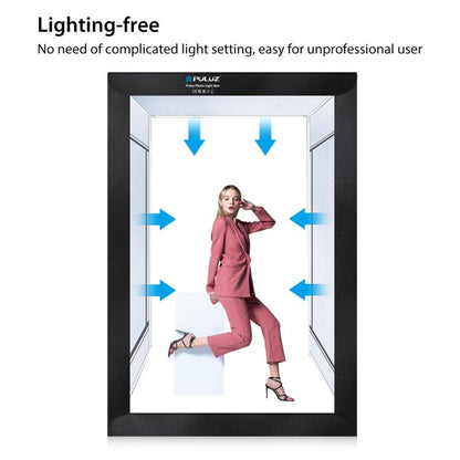 PULUZ 2m 240W 5500K Photo Light Studio Box Kit for Clothes / Adult Model Portrait(EU Plug) by PULUZ