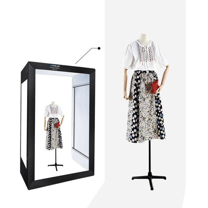 PULUZ 2m 240W 5500K Photo Light Studio Box Kit for Clothes / Adult Model Portrait(US Plug) by PULUZ