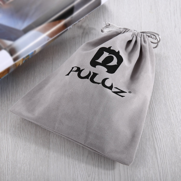 PULUZ Storage Bag with Stay Cord for GoPro, Insta360, DJI and Other Action Cameras Accessories(Grey) by PULUZ