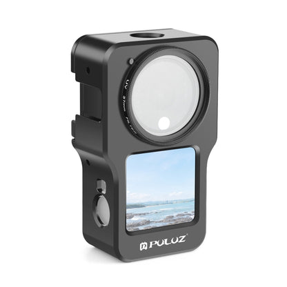PULUZ CNC Aluminum Alloy Cage for DJI Action 2(Black) by PULUZ