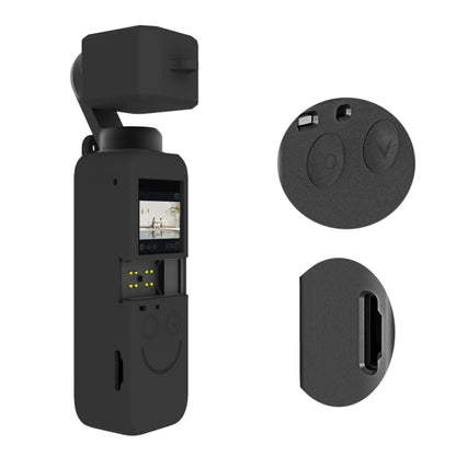 PULUZ 2 in 1 Silicone Cover Case Set for DJI OSMO Pocket 2 (Black) by PULUZ