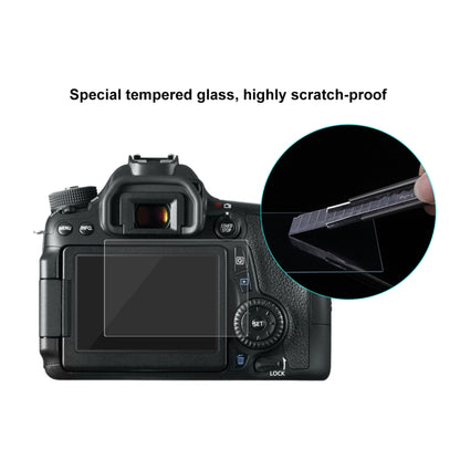 PULUZ 2.5D 9H Tempered Glass Film for Canon 650D, Compatible with 90D / 80D / 70D / 77D(9000D) / 800D(X9I) / 700D(X7I) / 750D(X8I) / 760D(8000D) / XC10 / XC15 / 7D2, Pentax Q1 / K-S1 /Q10 / Q7, Panasonic ZS35, Nikon V1 by PULUZ