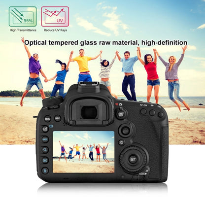 PULUZ 2.5D 9H Tempered Glass Film for Canon EOS 7D Mark II / 7D / N2 / PSN / Nikon V1 / P520 / S9400 / S680 / COOLPIX S6500 / S5200 / Samsung WB35F / OLYMPUS VG170 / 1DIV / Fuji S205 / Casio ZR70 / FC500S by PULUZ