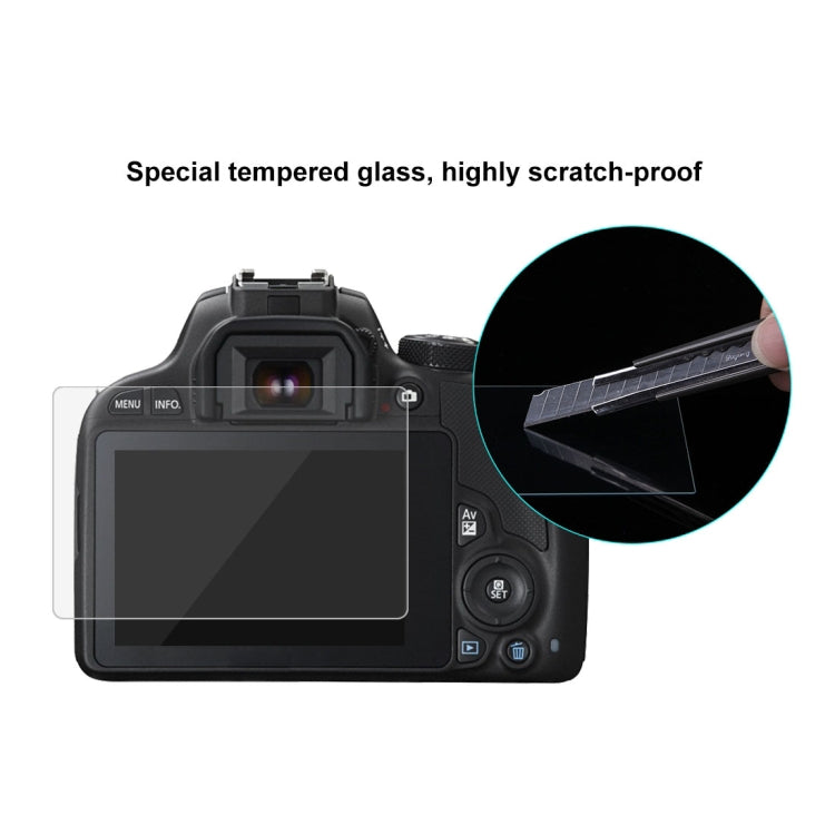 PULUZ 2.5D 9H Tempered Glass Film for Canon 100D, Compatible with Canon 100D / M3 / G1X2 by PULUZ