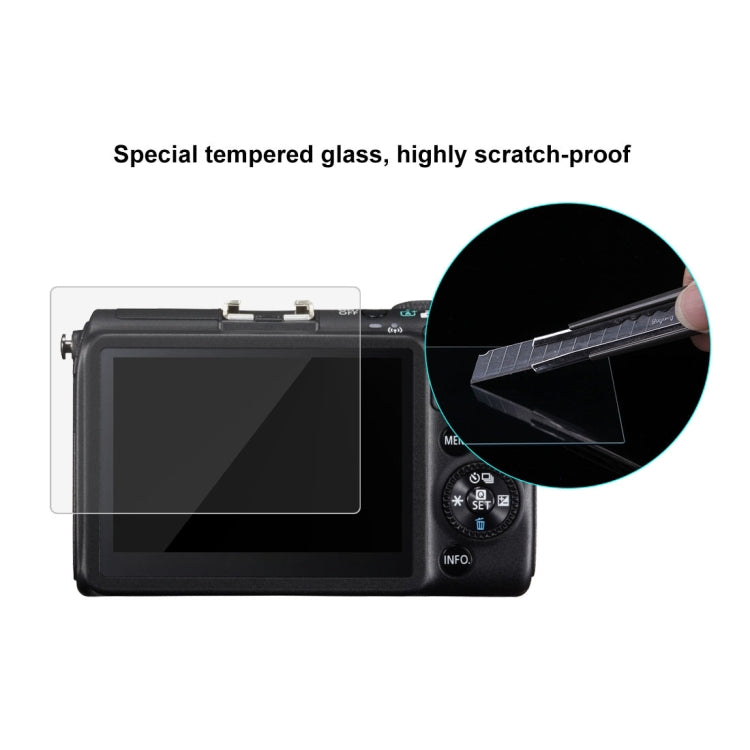 PULUZ 2.5D 9H Tempered Glass Film for Canon SX700, Compatible with Canon SX700 / IXUS230 / SX600 / SX610 / SX620 / SX720 / SX710 / IXUS230 / G15 / G16, Sony WX350 / WX300, Panasonic SZ9 / SZ7, Fujifilm Q1 / Q2 / XF1 by PULUZ