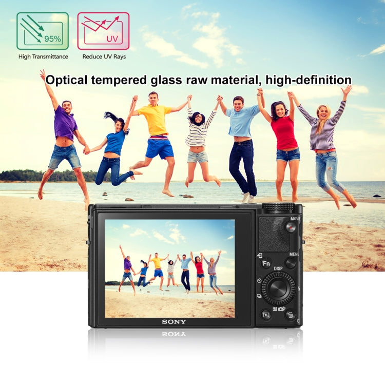 PULUZ 2.5D 9H Tempered Glass Film for Sony RX100, Compatible with Sony A9 / A7C / A7M2 / A7M2 / A7SM2 / A7III / A77 / RX1 / RX1R / RX10 / RX100/II/III/IV/V/IV / RX10IV/III/II / RX100M4 / RX100M5 / A99 ... A9II / RX100M7 / A7RV / WX700 / WX800 / HX99 / A7C by PULUZ