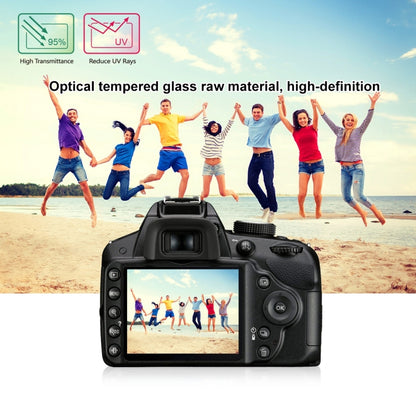 PULUZ 2.5D 9H Tempered Glass Film for Nikon D3200, Compatible with D3500 / D3100 / D3300 / D3400 / AW130S / W300, Canon SX410 / SX400 / SX430 / SX510 / SX500 / SX530 / SX170, Pentax K50 / K30 / K5 / K7 / K-01 / Samsung WB10 by PULUZ