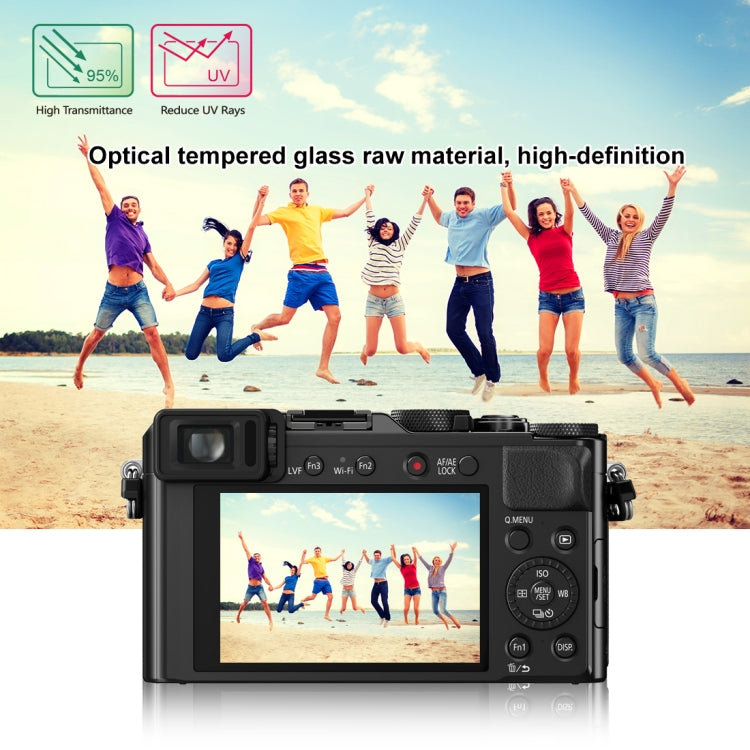 PULUZ 2.5D 9H Tempered Glass Film for Panasonic DMC-LX100, Compatible with Panasonic TX1 / TX2 / LX100II / LX100 / GF2 / GF3 / GF5 / GF6 / WEA / GM1 / FL1GK / GX7 / GF9 / GF8 / GF7 / GM1S / TZ70 / T ... X-E3, Nikon S2 / XS10, Casio ZS240 / ZS210 / ZS190 by PULUZ