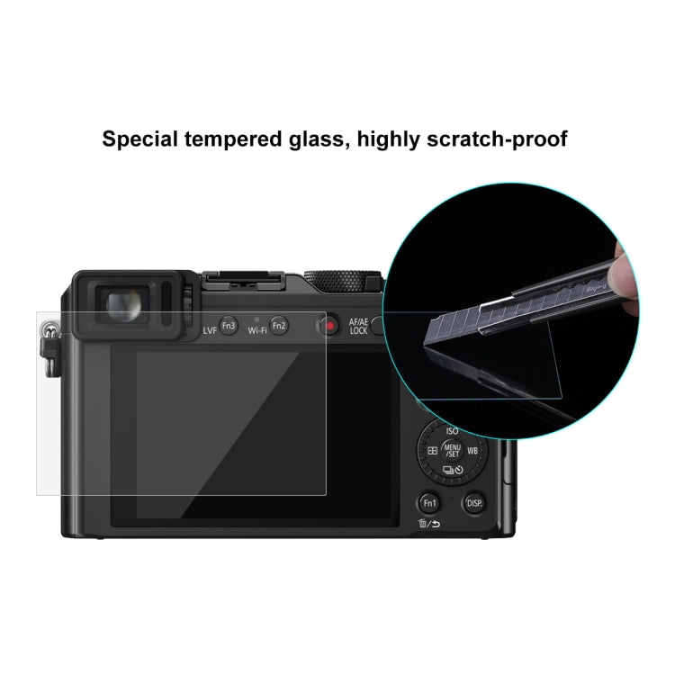 PULUZ 2.5D 9H Tempered Glass Film for Panasonic DMC-LX100, Compatible with Panasonic TX1 / TX2 / LX100II / LX100 / GF2 / GF3 / GF5 / GF6 / WEA / GM1 / FL1GK / GX7 / GF9 / GF8 / GF7 / GM1S / TZ70 / T ... X-E3, Nikon S2 / XS10, Casio ZS240 / ZS210 / ZS190 by PULUZ