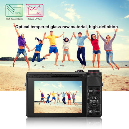 PULUZ 2.5D 9H Tempered Glass Film for Canon G7X, Compatible with Canon G3X / G9X / G5X / G7XII / G9XII / G1X Mark III / M6 / M100 / M50 / EOS RP / M6 Mark II by PULUZ