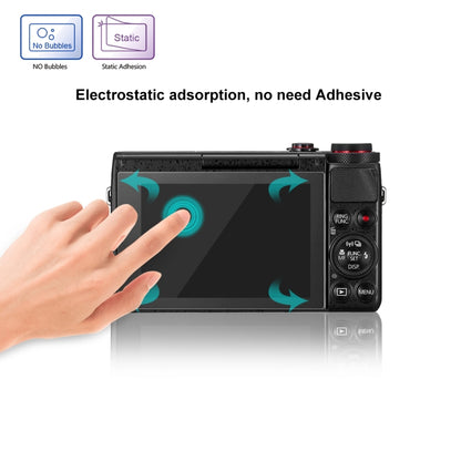 PULUZ 2.5D 9H Tempered Glass Film for Canon G7X, Compatible with Canon G3X / G9X / G5X / G7XII / G9XII / G1X Mark III / M6 / M100 / M50 / EOS RP / M6 Mark II by PULUZ