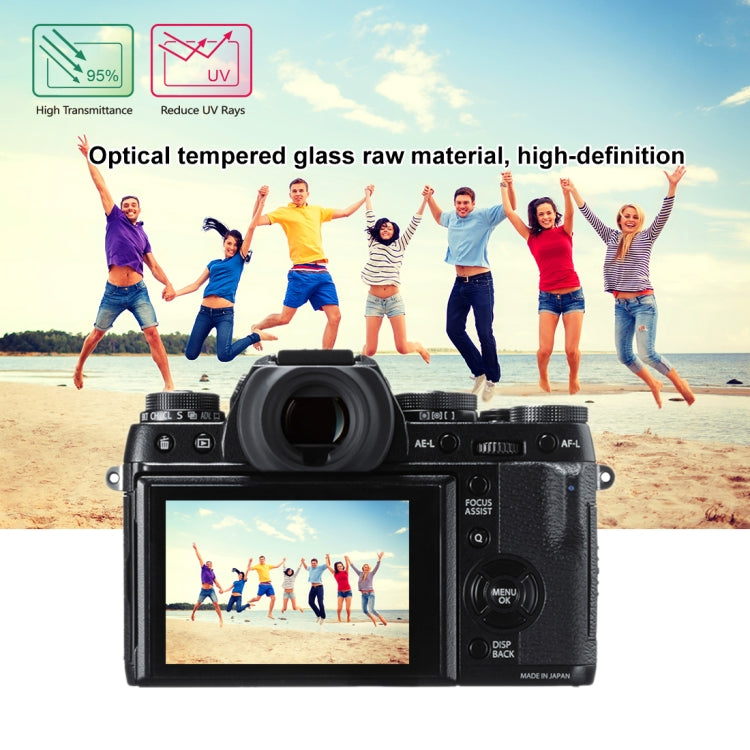 PULUZ 2.5D 9H Tempered Glass Film for Fujifilm X-T1, Compatible with Fujifilm X-T2 / X-A3 / X-A5 / X-A10 / X-A20 by PULUZ