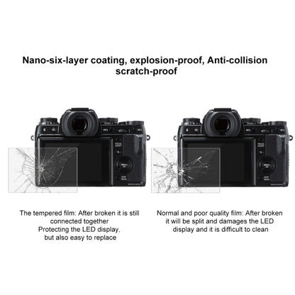 PULUZ 2.5D 9H Tempered Glass Film for Fujifilm X-T1, Compatible with Fujifilm X-T2 / X-A3 / X-A5 / X-A10 / X-A20 by PULUZ