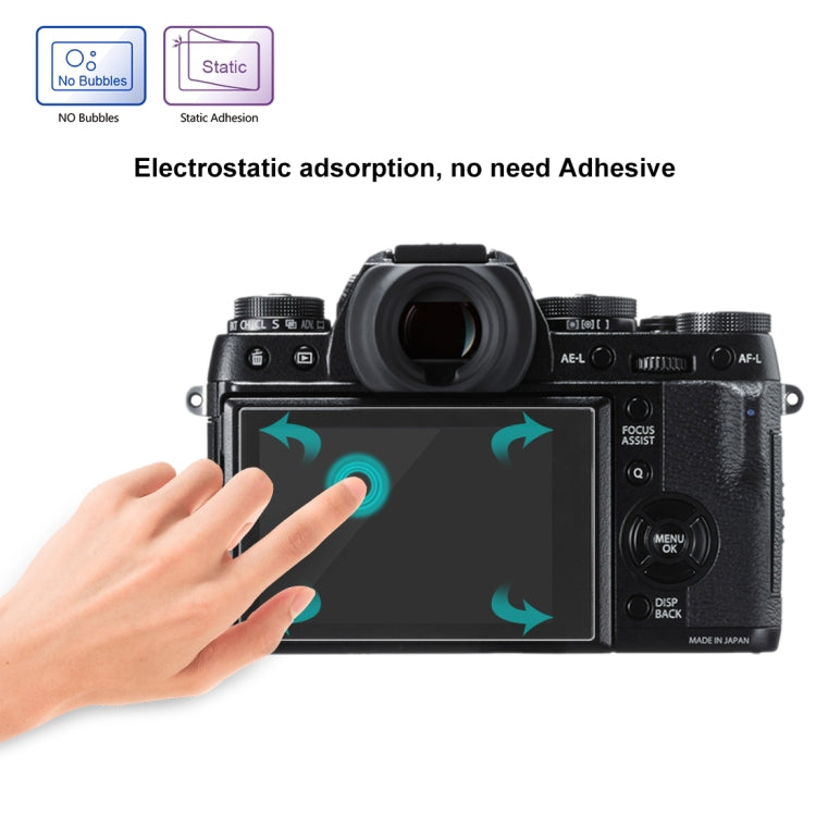 PULUZ 2.5D 9H Tempered Glass Film for Fujifilm X-T1, Compatible with Fujifilm X-T2 / X-A3 / X-A5 / X-A10 / X-A20 by PULUZ
