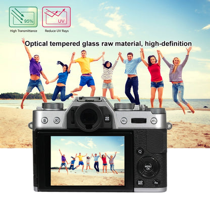 PULUZ 2.5D 9H Tempered Glass Film for Fujifilm X-T10, Compatible with Fujifilm X-A1 / X-A2 / X-M1 / X30 / X-T20 / X-T30 / X-T100 / X-E3, Panasonic GF8, Nikon S2, Casio ZS240 / ZS210 / ZS190 / EX-FR200 / EX-FR110H / EX-FR100L / EX-FRX10 by PULUZ