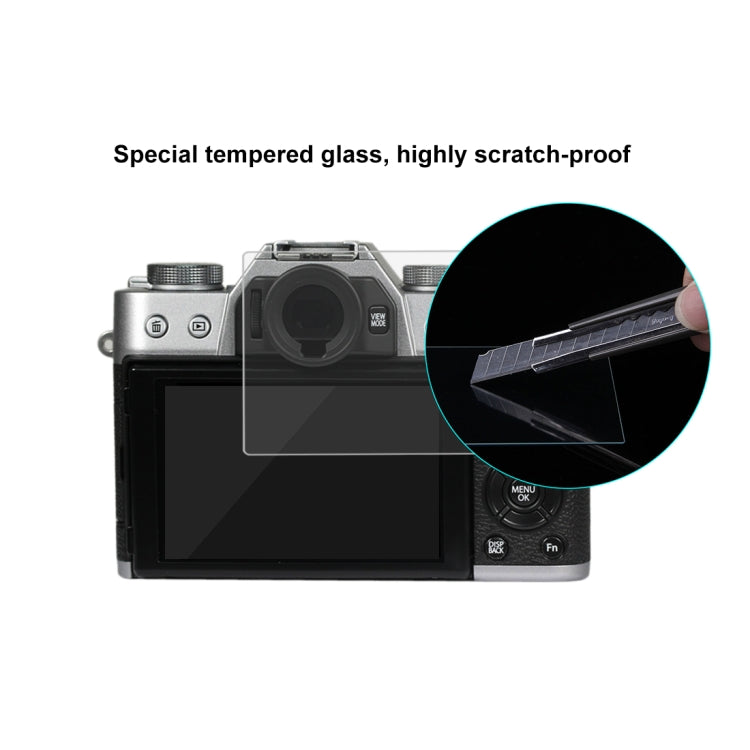 PULUZ 2.5D 9H Tempered Glass Film for Fujifilm X-T10, Compatible with Fujifilm X-A1 / X-A2 / X-M1 / X30 / X-T20 / X-T30 / X-T100 / X-E3, Panasonic GF8, Nikon S2, Casio ZS240 / ZS210 / ZS190 / EX-FR200 / EX-FR110H / EX-FR100L / EX-FRX10 by PULUZ