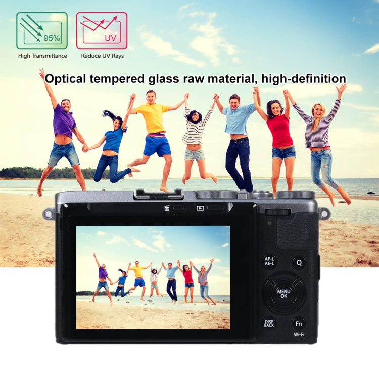 PULUZ 2.5D 9H Tempered Glass Film for Fujifilm X-70, Compatible with Fujifilm X-70, Leica M10 by PULUZ
