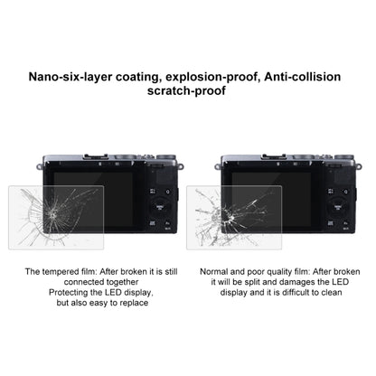 PULUZ 2.5D 9H Tempered Glass Film for Fujifilm X-70, Compatible with Fujifilm X-70, Leica M10 by PULUZ