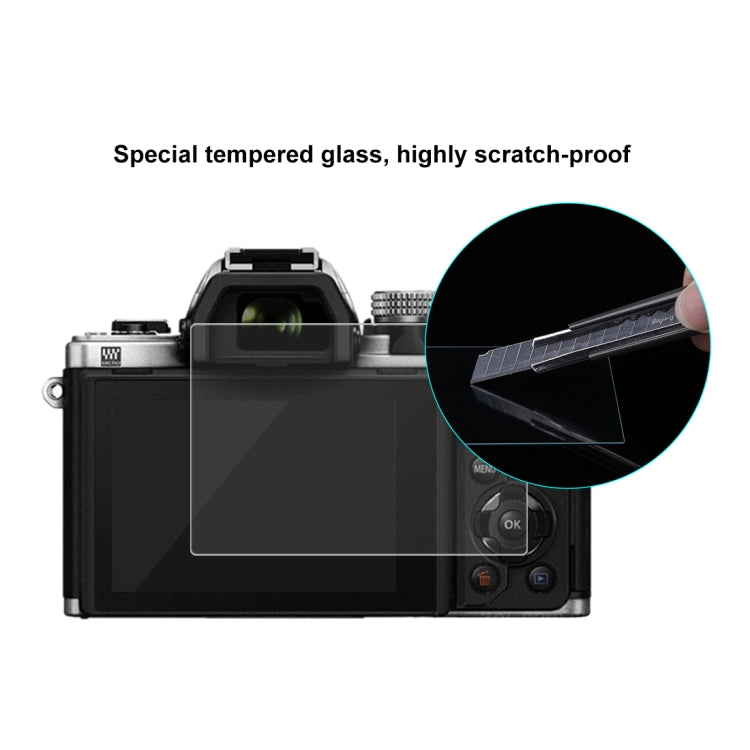 PULUZ 2.5D 9H Tempered Glass Film for Olympus EM10 / II / III / OM-D / EM-1/ II / III / E-P5 / E-PL7 / E-PL8 / 8 / 9 EM5 II / PEN-F / EM1X, Nikon 1V3, Panasonic GF6 / G99 / GX7III GX8 / GH3, Fujifilm X-H1 by PULUZ