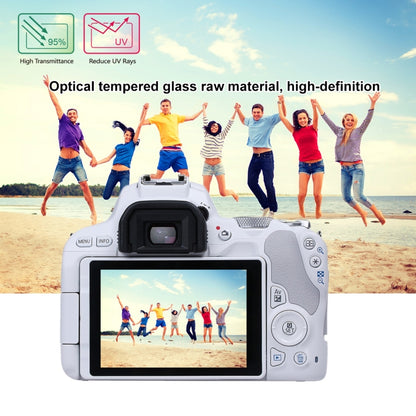 PULUZ 2.5D 9H Tempered Glass Film for Canon EOS 200D / 200D II, Compatible with Canon KISS X9 / EOS Rebel SL2, Panasonic S1H by PULUZ