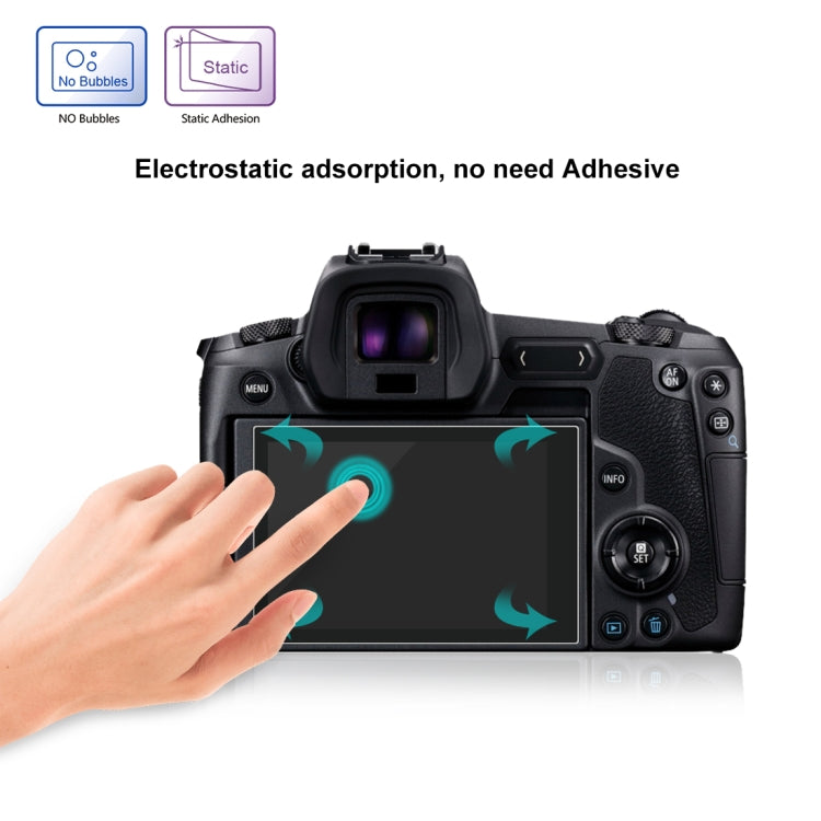 PULUZ 2.5D 9H Tempered Glass Film for Canon EOS R, Compatible with Panasonic S1/ S1R, Sigma FP by PULUZ