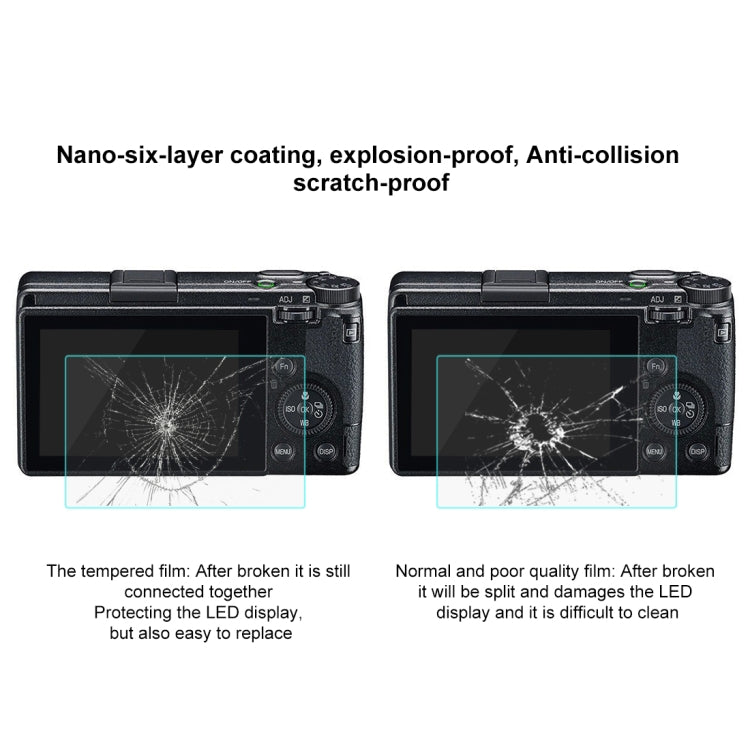 PULUZ 2.5D 9H Tempered Glass Film for Ricoh GR III by PULUZ