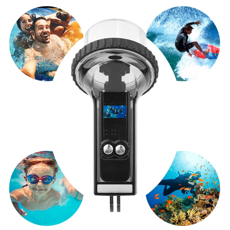 PULUZ 60m Underwater Waterproof Housing Diving Case Cover for DJI Osmo Pocket 2(Black) by PULUZ