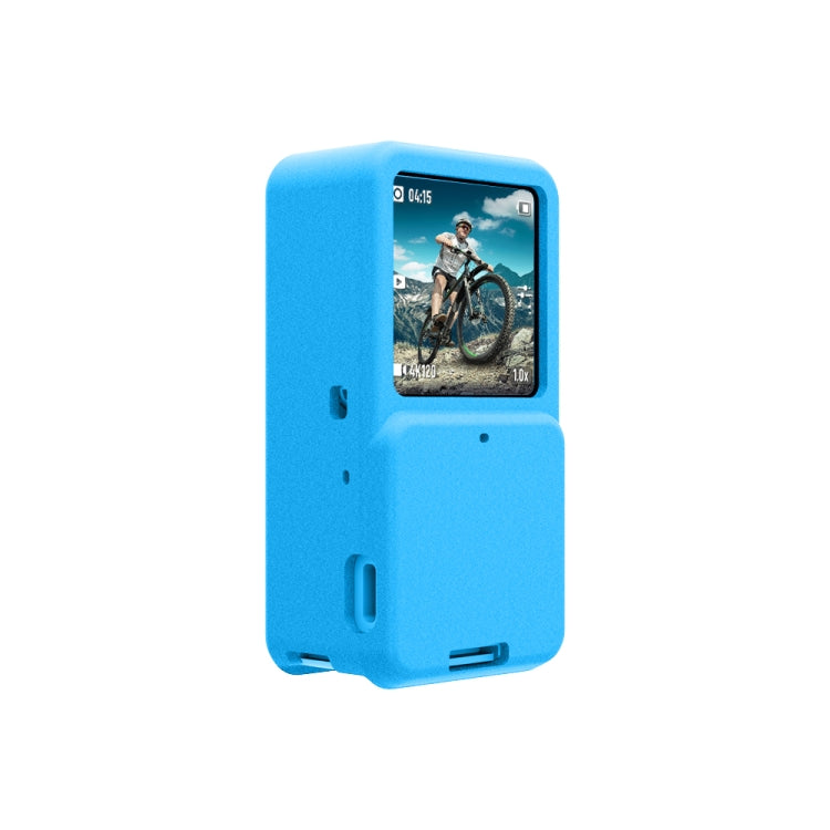 PULUZ Silicone Protective Case for DJI Action 2(Blue) by PULUZ