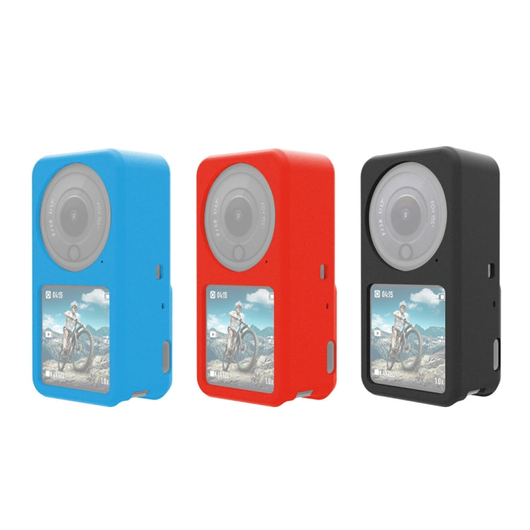 PULUZ Silicone Protective Case for DJI Action 2(Blue) by PULUZ
