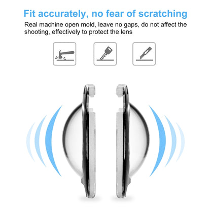 PULUZ Lens Guards PC Protective Cover for Insta360 One R / RS / Sphere(Black) by PULUZ