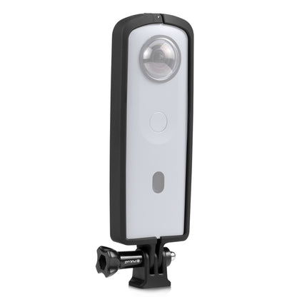 PULUZ PC ABS Plastic Protective Frame for Ricoh Theta SC2, with Adapter Mount & Screw(Black) by PULUZ