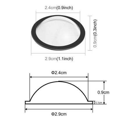 PULUZ Lens Guard PC Protective Cover Kits for Ricoh Theta SC2 / S / V(Transparent) by PULUZ