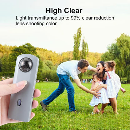 PULUZ Lens Guard PC Protective Cover Kits for Ricoh Theta SC2 / S / V(Transparent) by PULUZ