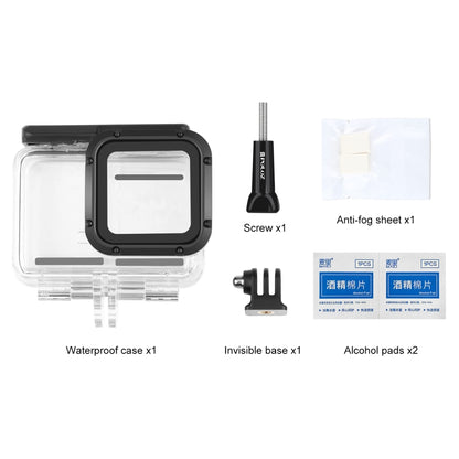 PULUZ 60m Underwater Depth Diving Case Waterproof Camera Housing for Insta360 One RS 4K Edition(Transparent) by PULUZ