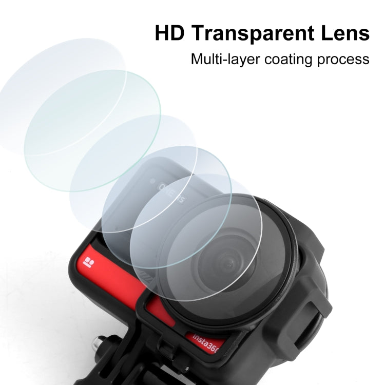 PULUZ Plastic Frame Case with Lens Guard for Insta360 One RS 360 Edition(Black) by PULUZ