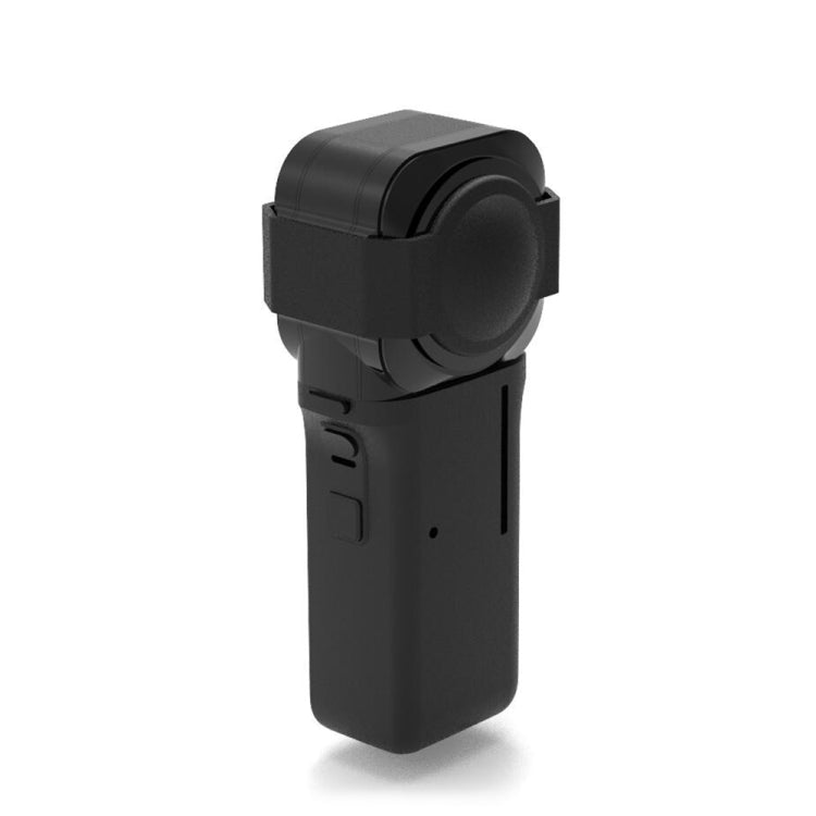 PULUZ Silicone Protective Case with Lens Cover for Insta360 One RS 1-Inch 360 Edition(Black) by PULUZ