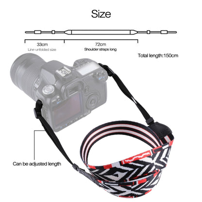 PULUZ Retro Ethnic Style Multi-color Series Shoulder Neck Strap Camera Strap for SLR / DSLR Cameras by PULUZ