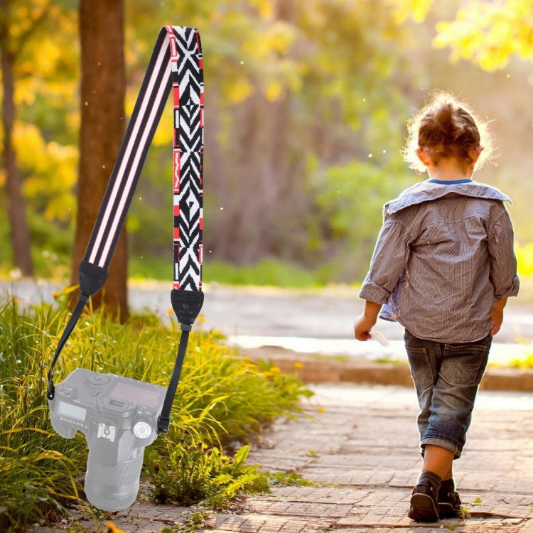 PULUZ Retro Ethnic Style Multi-color Series Shoulder Neck Strap Camera Strap for SLR / DSLR Cameras by PULUZ