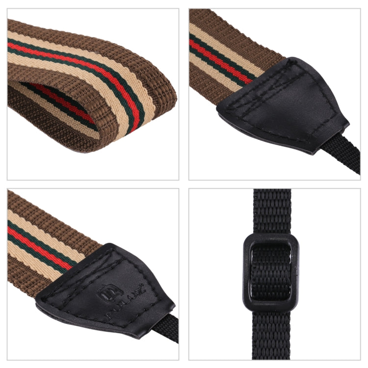 PULUZ Retro Ethnic Style Multi-color Series Stripe Shoulder Neck Strap Camera Strap for SLR / DSLR Cameras by PULUZ