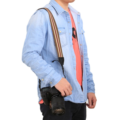 PULUZ Retro Ethnic Style Multi-color Series Stripe Shoulder Neck Strap Camera Strap for SLR / DSLR Cameras by PULUZ