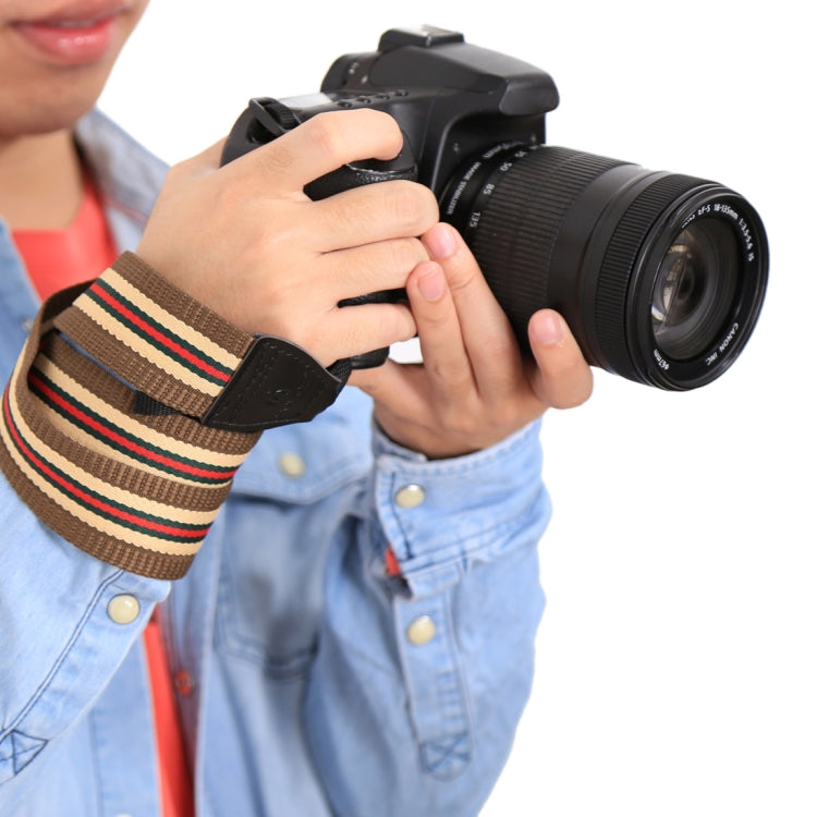 PULUZ Retro Ethnic Style Multi-color Series Stripe Shoulder Neck Strap Camera Strap for SLR / DSLR Cameras by PULUZ