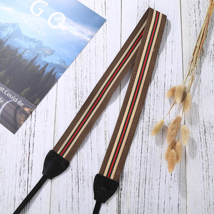 PULUZ Retro Ethnic Style Multi-color Series Stripe Shoulder Neck Strap Camera Strap for SLR / DSLR Cameras by PULUZ