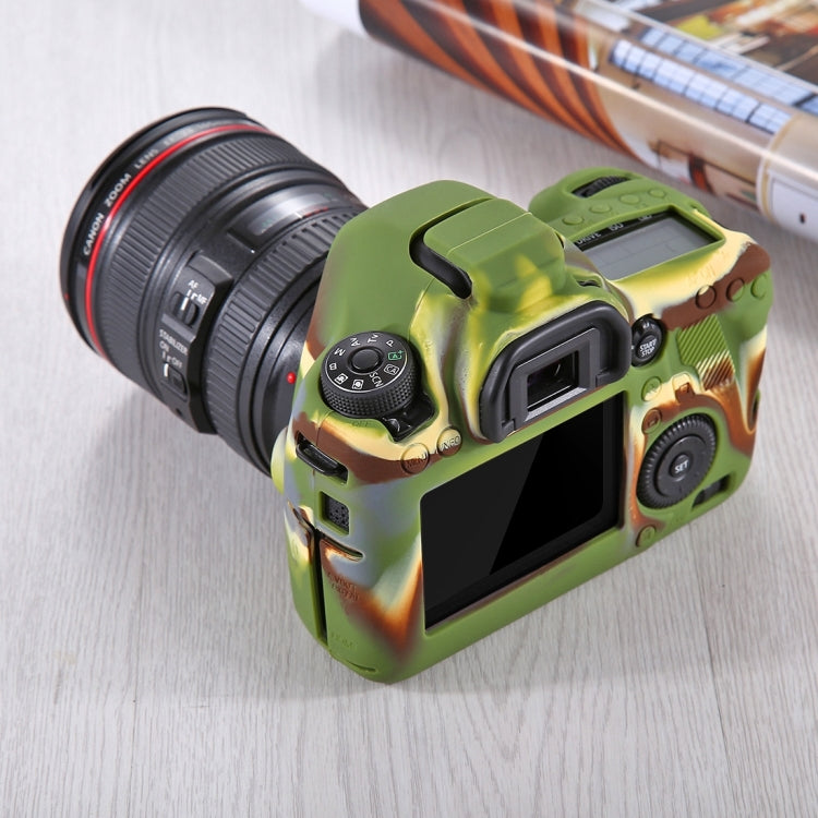 PULUZ Soft Silicone Protective Case for Canon EOS 6D(Camouflage) by PULUZ