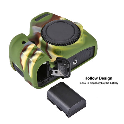 PULUZ Soft Silicone Protective Case for Canon EOS 6D(Camouflage) by PULUZ