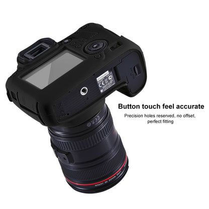 PULUZ Soft Silicone Protective Case for Canon EOS 6D(Black) by PULUZ