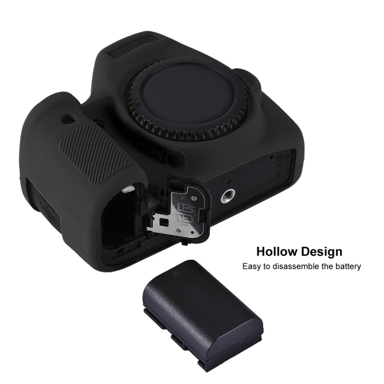 PULUZ Soft Silicone Protective Case for Canon EOS 6D(Black) by PULUZ